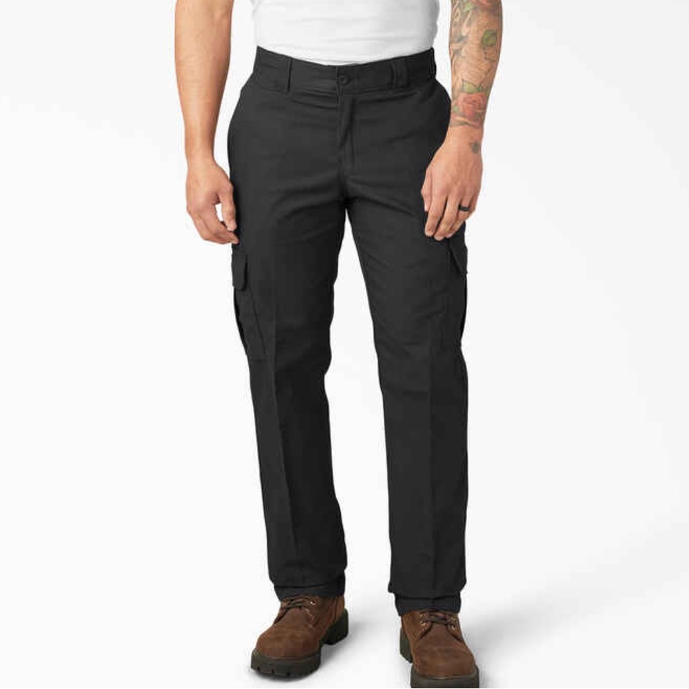 Dickies Men’s Flex Regular Fit Straight Leg Cargo Pants 38x32